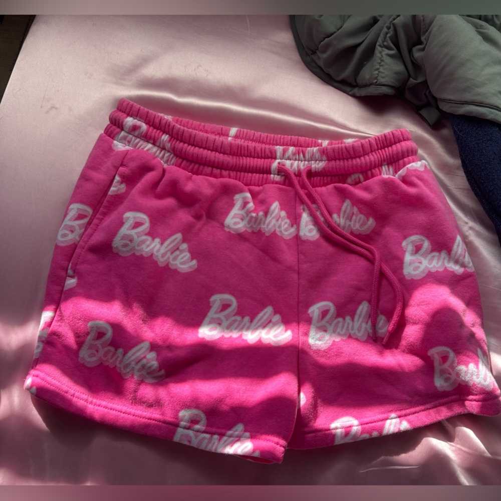 Pink Barbie shorts